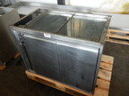 Edelstahl Wärmeschrank mit Doppeltüre 100x56x78cm Edelstahl Wärmeschrank mit Doppeltüre 100x56x78cm