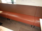 Sitzbank ca. 151x60cm, Hochlehner Sitzbank ca. 151x60cm, Hochlehner
