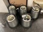 5 Stk. Hängeleuchten, 45cm hoch, DM 40cm 5 Stk. Hängeleuchten, 45cm hoch, DM 40cm