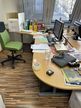 Dreiteilige Tischkombination, höhenverstellbar Dreiteilige Tischkombination, höhenverstellbar