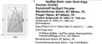 IsoStar Dreh- oder Dreh-Kipp-Fenster (KUDK), Kunststoff IsoStar2 Fenster IsoStar Dreh- oder Dreh-Kipp-Fenster (KUDK), Kunststoff IsoStar2 Fenster