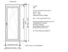 IsoStar Dreh- oder Dreh-Kipp-Tür (KUDKT), Kunststoff IsoStar2 Fenster IsoStar Dreh- oder Dreh-Kipp-Tür (KUDKT), Kunststoff IsoStar2 Fenster