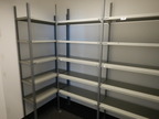 Fachbodenregalanlage - Schraubregal, 4 x 4Stk. zu je ca. 100x235cm, je 5 Fachböden Fachbodenregalanlage - Schraubregal, 4 x 4Stk. zu je ca. 100x235cm, je 5 Fachböden