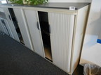 Steelcase Rollladenschrank, 3 Fachebenen, ca. 120x45x132cm Steelcase Rollladenschrank, 3 Fachebenen, ca. 120x45x132cm