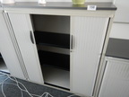 Steelcase Rollladenschrank, 3 Fachebenen, ca. 120x45x132cm Steelcase Rollladenschrank, 3 Fachebenen, ca. 120x45x132cm
