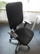 Steelcase Bürodrehstuhl SARREBOUG, Stoff, schwarz, mit Armlehnen Steelcase Bürodrehstuhl SARREBOUG, Stoff, schwarz, mit Armlehnen