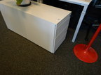 Steelcase Rollcontainer, mit Schlüssel, ca. 44x59x57cm Steelcase Rollcontainer, mit Schlüssel, ca. 44x59x57cm