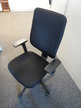 Steelcase Bürodrehstuhl SARREBOUG, Stoff, schwarz, mit Armlehnen Steelcase Bürodrehstuhl SARREBOUG, Stoff, schwarz, mit Armlehnen