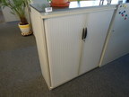 Steelcase Rollladenschrank, 3 Fachebenen, ca. 120x45x132cm Steelcase Rollladenschrank, 3 Fachebenen, ca. 120x45x132cm