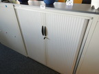 Steelcase Rollladenschrank, 3 Fachebenen, ca. 120x45x132cm Steelcase Rollladenschrank, 3 Fachebenen, ca. 120x45x132cm