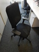Steelcase Bürodrehstuhl SARREBOUG, Stoff, schwarz, mit Armlehnen Steelcase Bürodrehstuhl SARREBOUG, Stoff, schwarz, mit Armlehnen