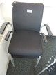 4 Stk. Steelcase Besucherstühle 57400, Stoff, schwarz 4 Stk. Steelcase Besucherstühle 57400, Stoff, schwarz