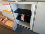 Steelcase Rollladenschrank, 3 Fachebenen, ca. 100x45x132cm Steelcase Rollladenschrank, 3 Fachebenen, ca. 100x45x132cm