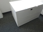 Steelcase Rollcontainer, mit Schlüssel, ca. 44x59x57cm Steelcase Rollcontainer, mit Schlüssel, ca. 44x59x57cm