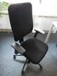 Steelcase Bürodrehstuhl SARREBOUG, Stoff, schwarz, mit Armlehnen Steelcase Bürodrehstuhl SARREBOUG, Stoff, schwarz, mit Armlehnen