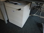 Steelcase Rollcontainer, mit Schlüssel, ca. 44x59x57cm Steelcase Rollcontainer, mit Schlüssel, ca. 44x59x57cm