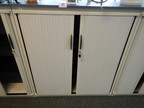 Steelcase Rollladenschrank, 3 Fachebenen, ca. 120x45x132cm Steelcase Rollladenschrank, 3 Fachebenen, ca. 120x45x132cm