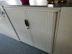 Steelcase Rollladenschrank, 3 Fachebenen, ca. 100x45x132cm Steelcase Rollladenschrank, 3 Fachebenen, ca. 100x45x132cm