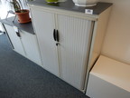 Steelcase Rollladenschrank, 3 Fachebenen, ca. 100x45x132cm Steelcase Rollladenschrank, 3 Fachebenen, ca. 100x45x132cm