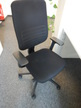 Steelcase Bürodrehstuhl SARREBOUG, Stoff, schwarz, mit Armlehnen Steelcase Bürodrehstuhl SARREBOUG, Stoff, schwarz, mit Armlehnen