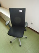 Bürodrehstuhl mit Armlehne in schwarz Bürodrehstuhl mit Armlehne in schwarz