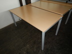BENE Schreibtisch Rahmen Silber, 160x80 cm BENE Schreibtisch Rahmen Silber, 160x80 cm