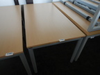BENE Schreibtisch Rahmen silber ,160x80 cm BENE Schreibtisch Rahmen silber ,160x80 cm