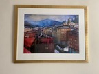 Bild Aquarell inkl. Gold/Glasrahmen Bild Aquarell inkl. Gold/Glasrahmen