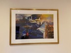 Bild Aquarell inkl. Gold/Glasrahmen Bild Aquarell inkl. Gold/Glasrahmen