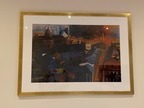 Bild Aquarell inkl. Gold/Glasrahmen Bild Aquarell inkl. Gold/Glasrahmen