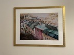Bild Aquarell inkl. Gold/Glasrahmen Bild Aquarell inkl. Gold/Glasrahmen