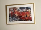 Bild Aquarell inkl. Gold/Glasrahmen Bild Aquarell inkl. Gold/Glasrahmen