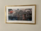 Bild Aquarell inkl. Gold/Glasrahmen Bild Aquarell inkl. Gold/Glasrahmen