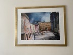 Bild Aquarell inkl. Gold/Glasrahmen Bild Aquarell inkl. Gold/Glasrahmen