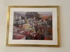 Bild Aquarell inkl. Gold/Glasrahmen Bild Aquarell inkl. Gold/Glasrahmen
