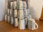 62 Stk. Kaffeetassen, blau-weiß 62 Stk. Kaffeetassen, blau-weiß