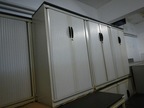 WERKZEUG-,ARCHIV-,LAGERSCHRANK ca. 100xx43x130 cm in Metall mit Kunststoffrollotüre ,Deckplatte Spanplatte WERKZEUG-,ARCHIV-,LAGERSCHRANK ca. 100xx43x130 cm in Metall mit Kunststoffrollotüre ,Deckplatte Spanplatte