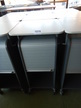 BENE Rollcontainer - Rolladenschrank mit Rollen, dunkelgrau/hellgrau mit Büroauszugslade ,55/55/110 cm BENE Rollcontainer - Rolladenschrank mit Rollen, dunkelgrau/hellgrau mit Büroauszugslade ,55/55/110 cm