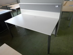 BENE Schreibtischmodul mit Rückwand ca. 160 x 80 cm