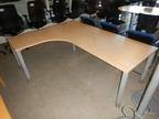BENE Schreibtisch Winkelkombination ca. 200x160 cm