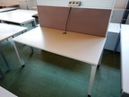 STEELCASE Schreibtisch ca. 160x80 cm Topzustand mit oder ohne Rückwand