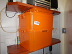 5 Stk. Kunststoff Lagerboxen 45/33/23 cm - 34/30/22 cm 5 Stk. Kunststoff Lagerboxen 45/33/23 cm - 34/30/22 cm