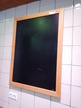 Kreidetafel ca. 69/94 cm für Wandmontage Kreidetafel ca. 69/94 cm für Wandmontage