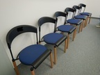 8 Stück Wiesner-Hager Seminar-,Besprechungsstühle,stapelbar 8 Stück Wiesner-Hager Seminar-,Besprechungsstühle,stapelbar