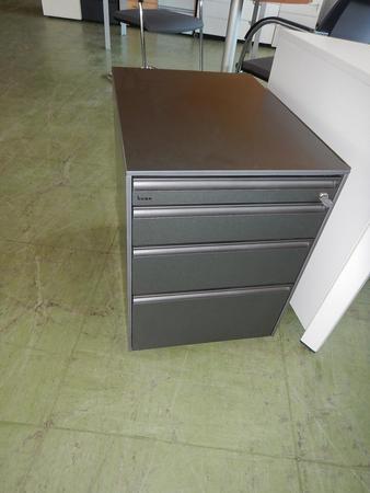 Bene Rollcontainer, anthrazit, ca. 60x43x59cm Bene Rollcontainer, anthrazit, ca. 60x43x59cm
