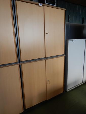 2 Stück BENE Aktenschränke (Ober-,Unterteil) je ca. 120x45x110 cm 3 Ordnerhöhen 2 Stück BENE Aktenschränke (Ober-,Unterteil) je ca. 120x45x110 cm 3 Ordnerhöhen