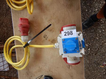 Stromverteiler, 2x380V, 2x230V Stromverteiler, 2x380V, 2x230V