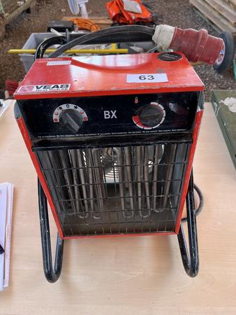 VEAB BX 9SE Heizgebläse, 400V, wie neu VEAB BX 9SE Heizgebläse, 400V, wie neu