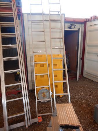 Alu Anlegeleiter, 12stufig Alu Anlegeleiter, 12stufig