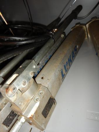 Lukas hydraulische Handpumpe LH2, 0.9-70, mit Schlauch, 700 bar